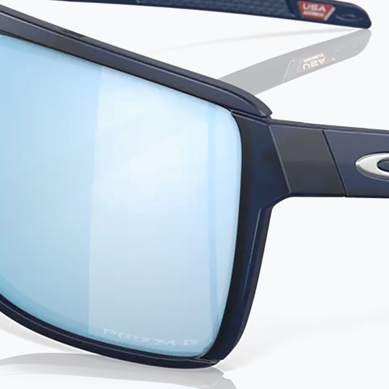 Oakley Castel matné trans blue/prizm deep water polarizační turistické brýle 11