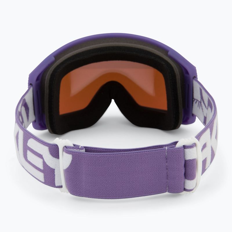 Lyžařské brýle Oakley Flight Tracker M matte b1b lilac/prizm sapphire iridium 3