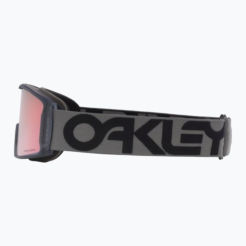 Lyžařské brýle Oakley Line Miner L matte b1b forged iron/prizm rose gold iridium 4