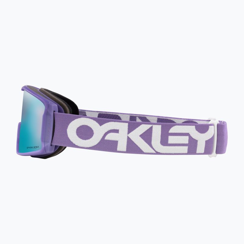 Lyžařské brýle Oakley Line Miner matte b1b lilac/prizm sapphire iridium 5