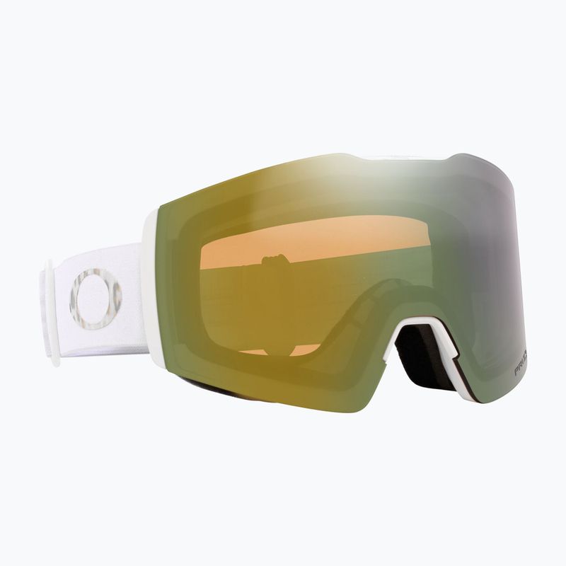 Lyžařské brýle Oakley Fall Line white leopard/prizm sage gold iridium