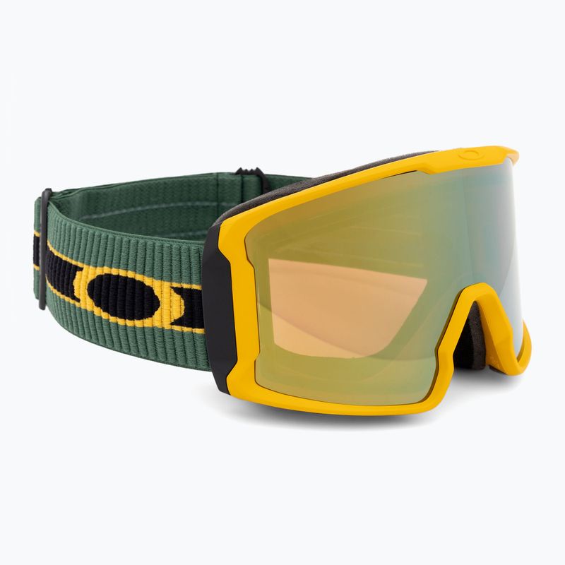 Lyžařské brýle Oakley Line Miner sage kotsenburg signature/prizm sage gold iridium