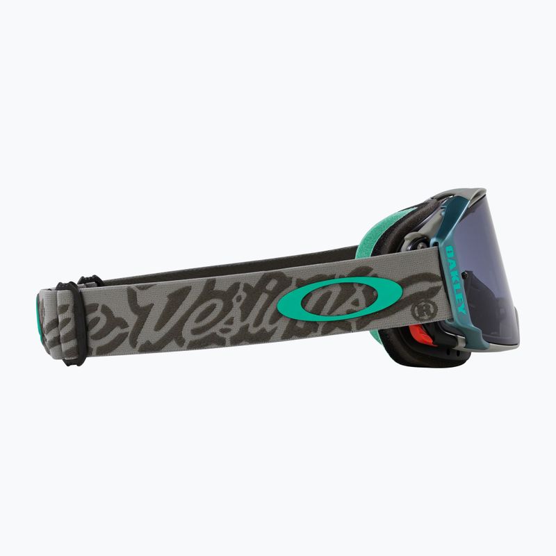 Cyklistické brýle  Oakley Airbrake MTB tld tactical green/light grey 2