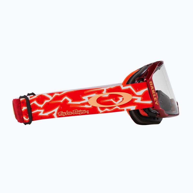 Cyklistické brýle  Oakley Airbrake MTB tld red lightning/clear 2