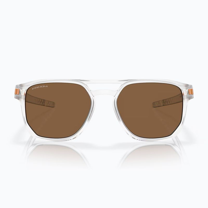 Sluneční brýle  Oakley Latch Beta matte clear/prizm bronze 2