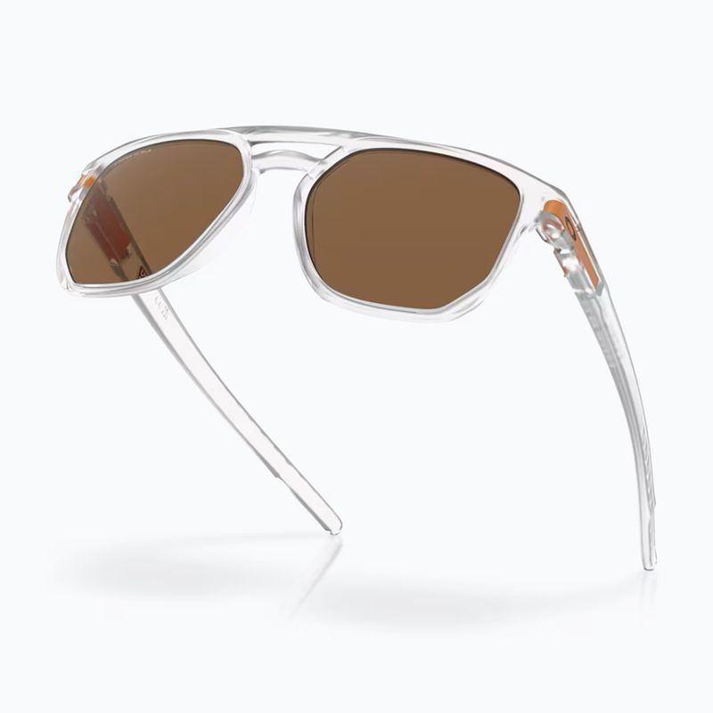 Sluneční brýle  Oakley Latch Beta matte clear/prizm bronze 4