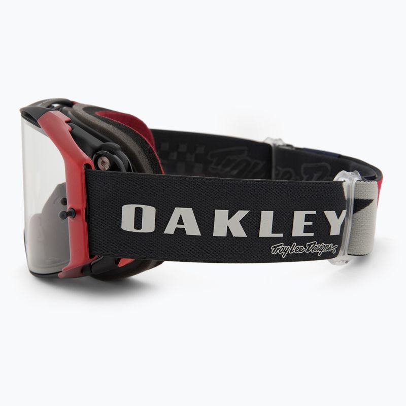 Cyklistické brýle Oakley Airbrake MTB Troy Lee Designs rwb stars/clear 4