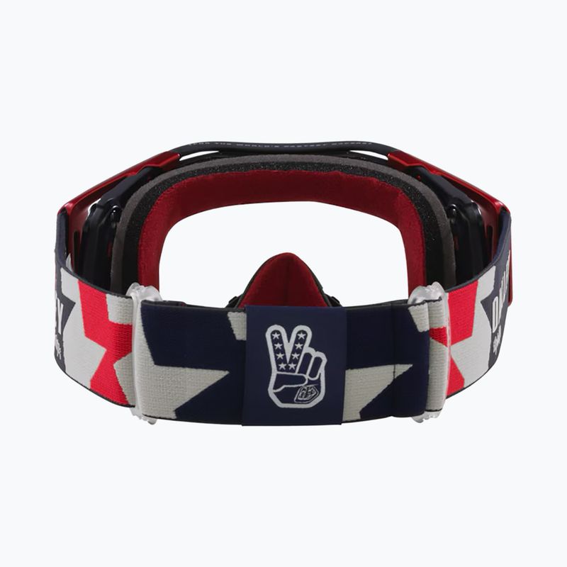 Cyklistické brýle Oakley Airbrake MTB Troy Lee Designs rwb stars/clear 3