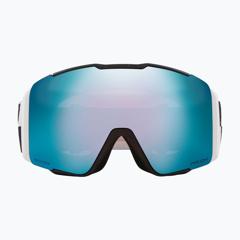Lyžařské brýle Oakley Line Miner Pro L black white duality/prizm sapphire/prizm torch 2