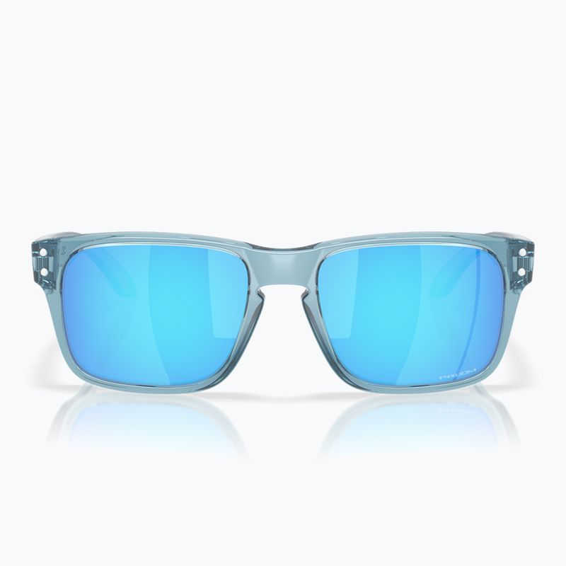 Dětské sluneční brýle Oakley Holbrook XXS transparentní stonewash/prism sapphire 2