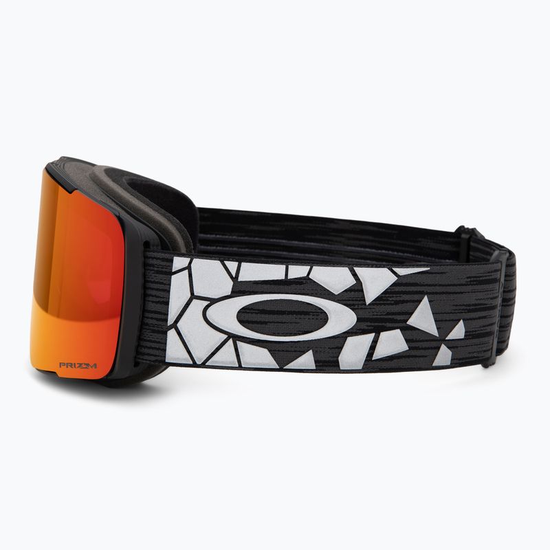 Lyžařské brýle Oakley Line Miner Pro L black reinforce/prizm torch/prizm iced 5