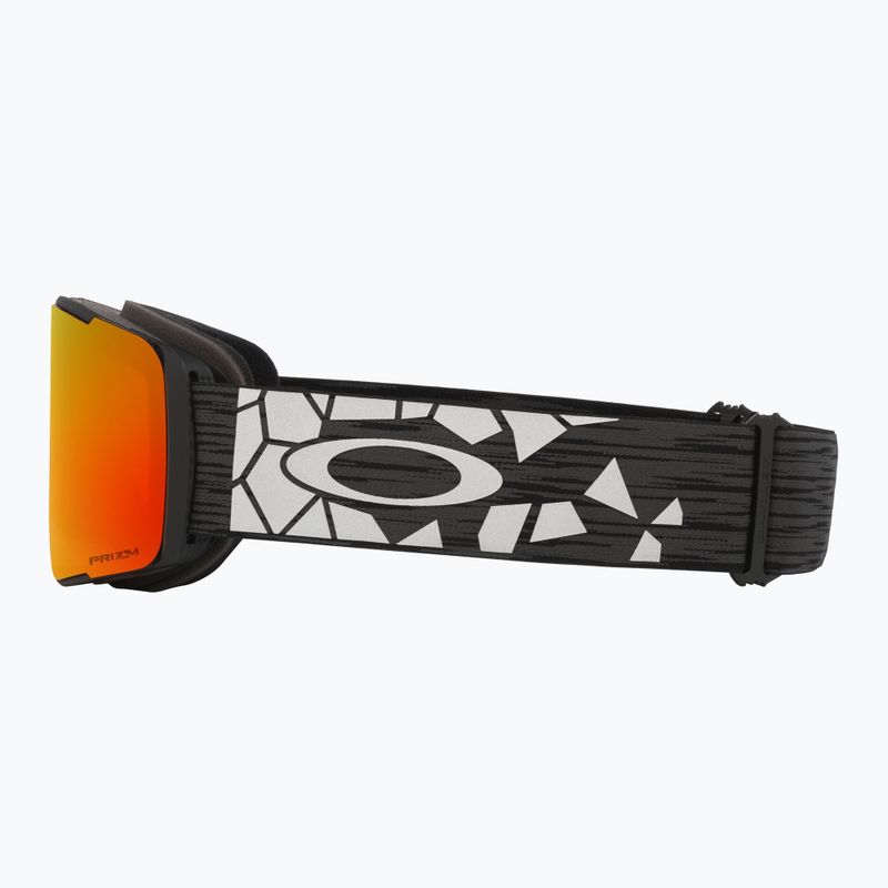 Lyžařské brýle Oakley Line Miner Pro L black reinforce/prizm torch/prizm iced 6