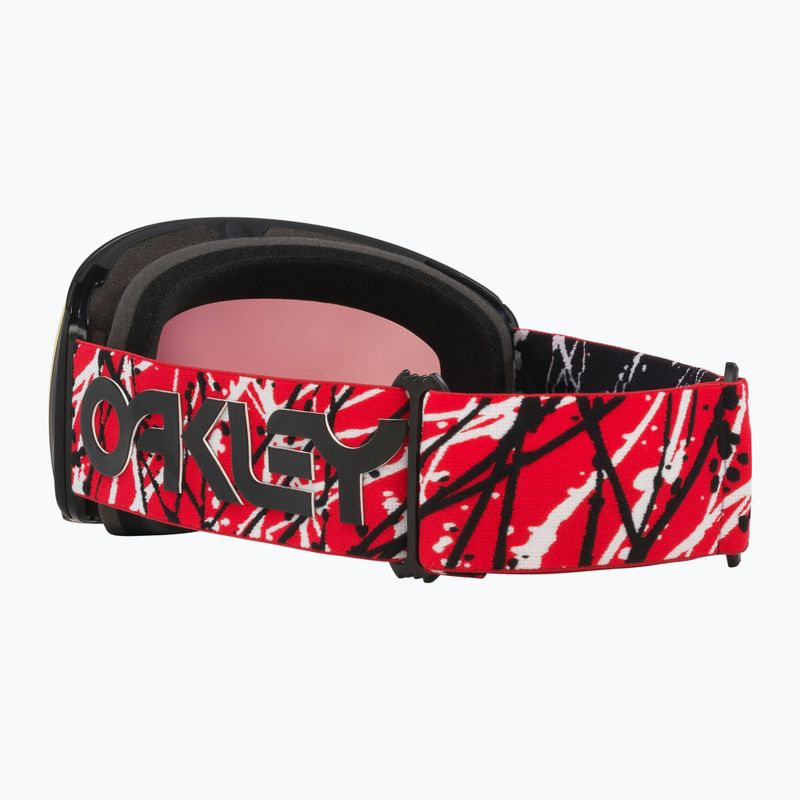 Lyžařské brýle Oakley Flight Deck L Red Eddie/Prizm Snow Torch Iridium 4