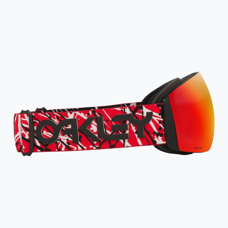 Lyžařské brýle Oakley Flight Deck L Red Eddie/Prizm Snow Torch Iridium 6