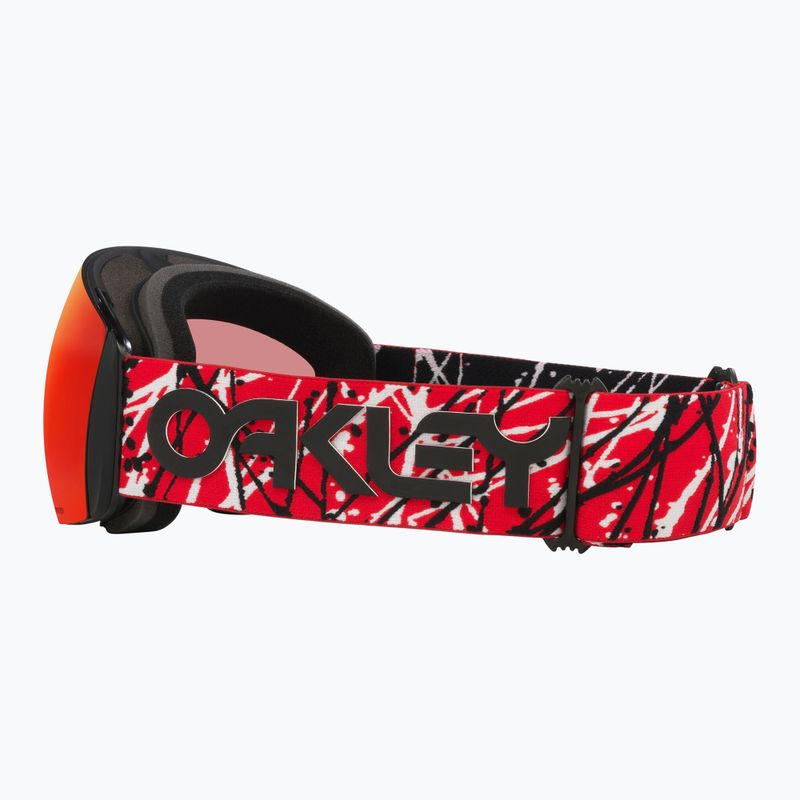 Lyžařské brýle Oakley Flight Deck L Red Eddie/Prizm Snow Torch Iridium 7
