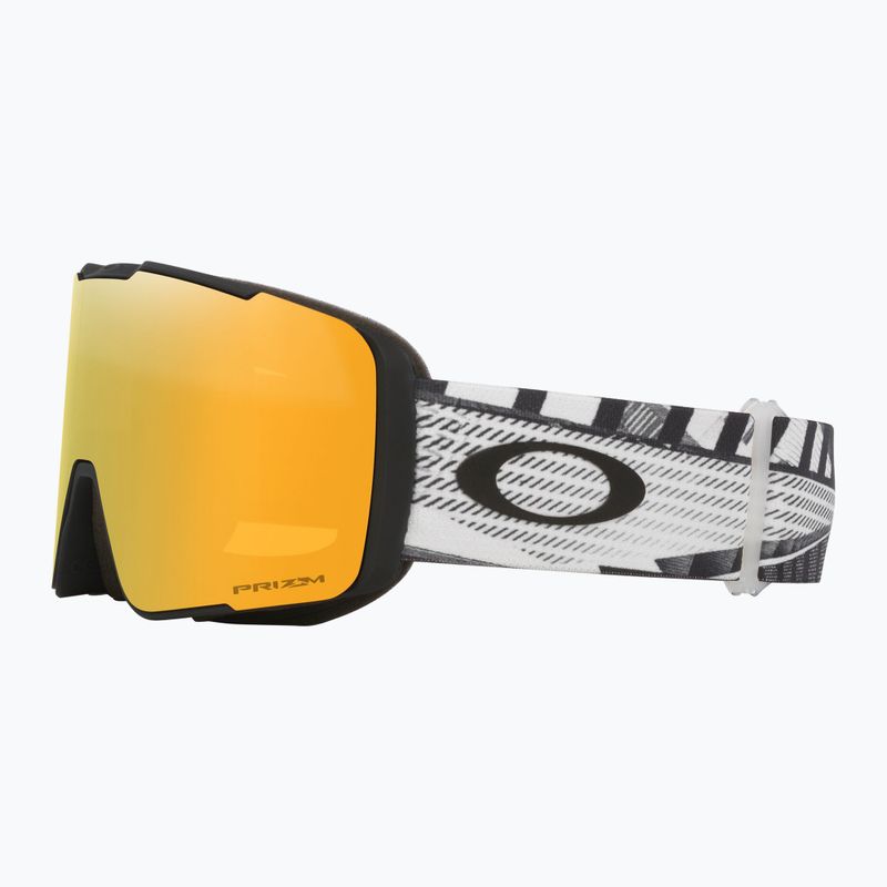 Lyžařské brýle Oakley Line Miner Pro L black forge/prizm 24k/prizm sage gold 5