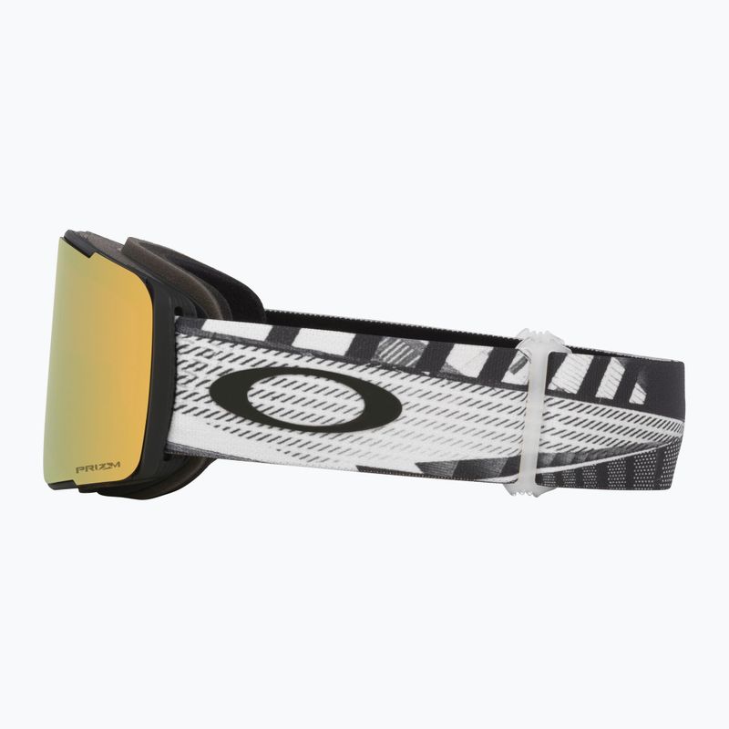 Lyžařské brýle Oakley Line Miner Pro L black forge/prizm 24k/prizm sage gold 6