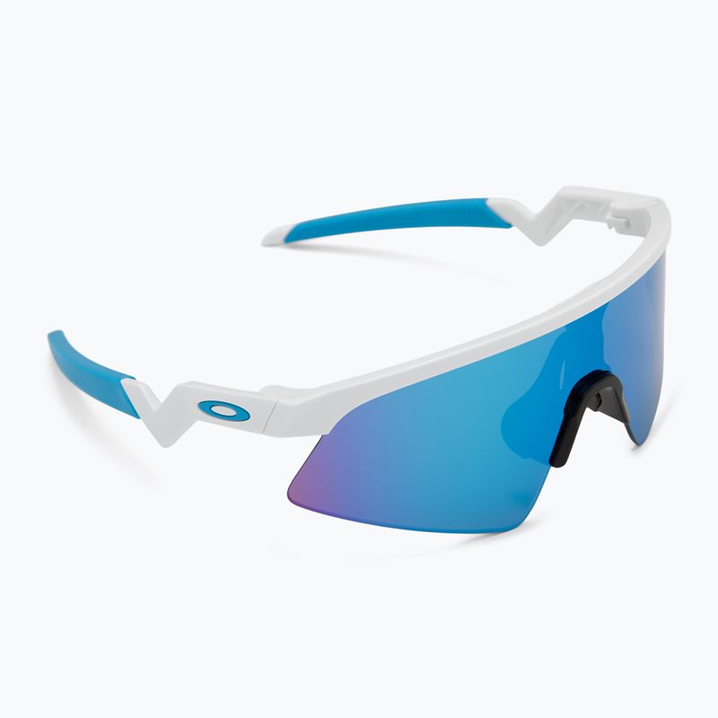 Sluneční brýle dziecięce Oakley Resistor Sweep polished white/prizm sapphire