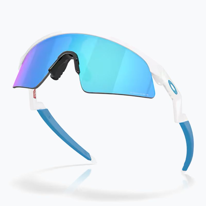 Sluneční brýle dziecięce Oakley Resistor Sweep polished white/prizm sapphire 4