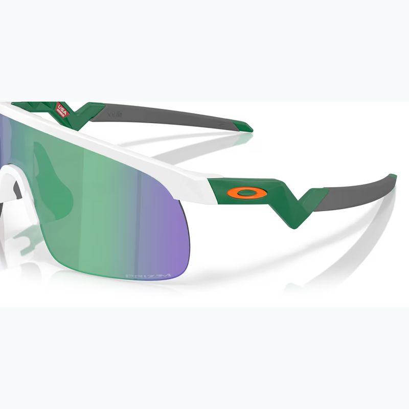 Sluneční brýle dziecięce Oakley Resistor matte white/prizm jade 6