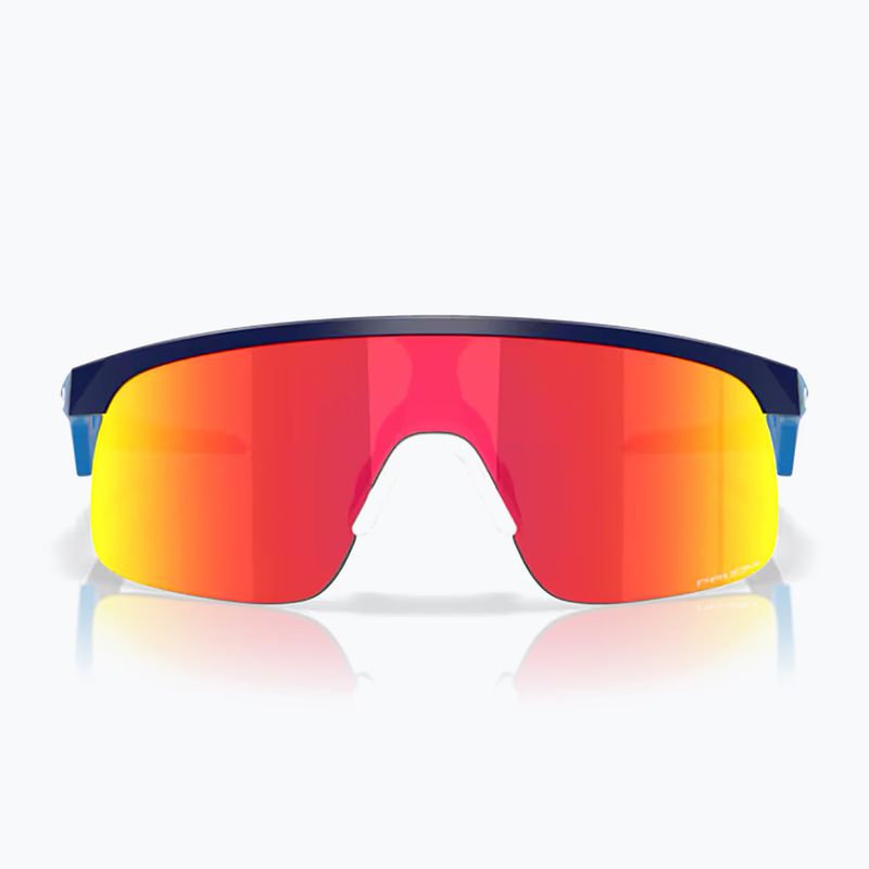 Sluneční brýle dziecięce Oakley Resistor matte navy/prizm ruby 2