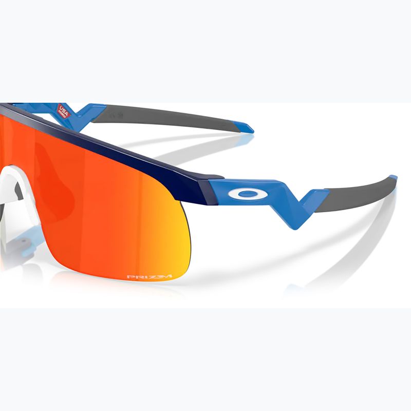 Sluneční brýle dziecięce Oakley Resistor matte navy/prizm ruby 6