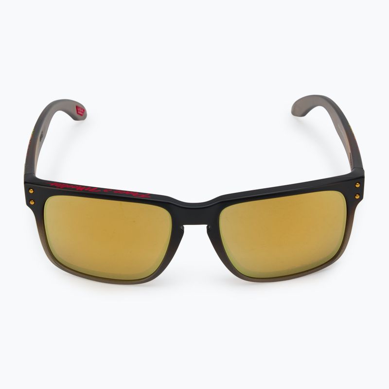 Sluneční brýle Oakley Holbrook troy lee design black fade/prizm 24k polarized 3