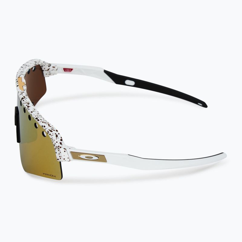 Sluneční brýle Oakley Sutro Lite Sweep Mathieu Van Der Poel bronze splatter/prizm 24k 4