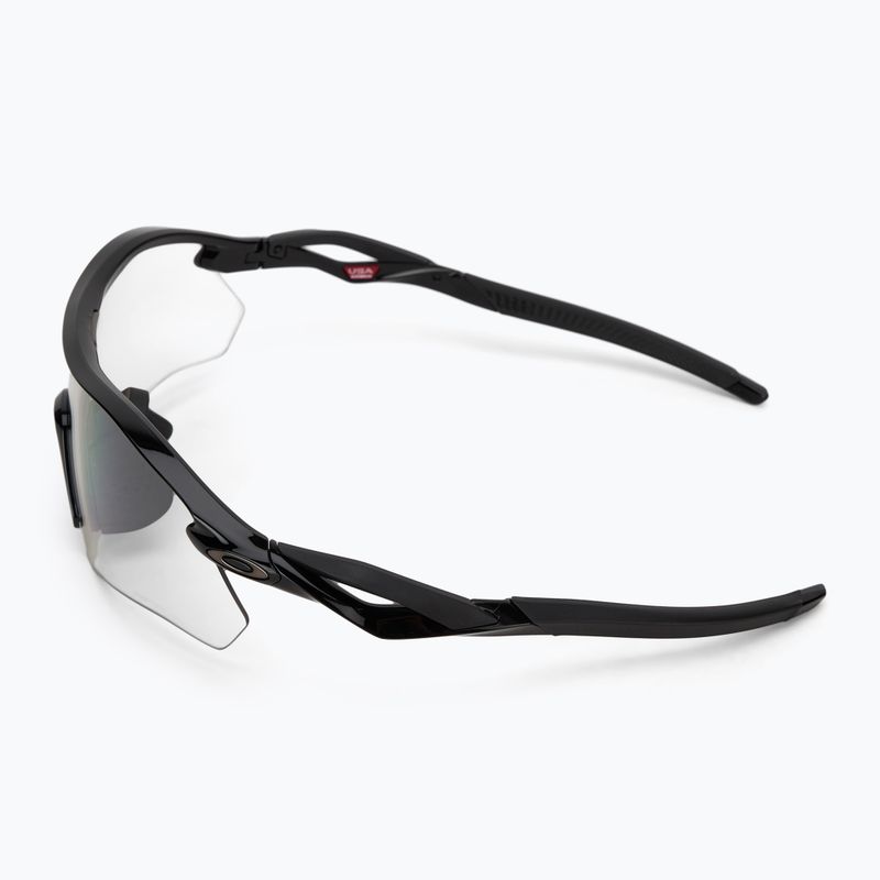 Sluneční brýle Oakley Radar Plate polished black/clear to black irid photochromic 4