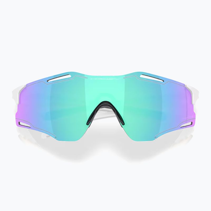 Sluneční brýle Oakley Cybr Zero polished white/prizm sapphire 2