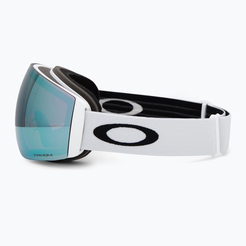 Lyžařské brýle Oakley Flight Deck Pro M matte white/prizm sapphire/prizm sage go 5