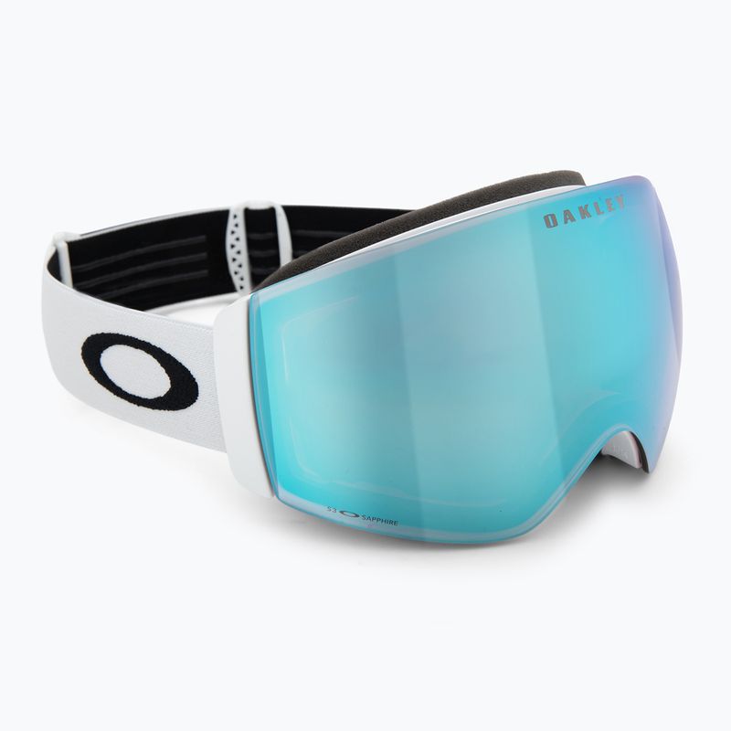 Lyžařské brýle Oakley Flight Deck Pro M matte white/prizm sapphire/prizm iced 2