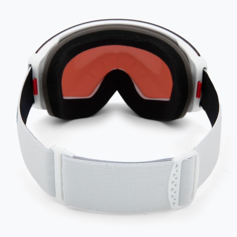 Lyžařské brýle Oakley Flight Deck Pro M matte white/prizm sapphire/prizm iced 4