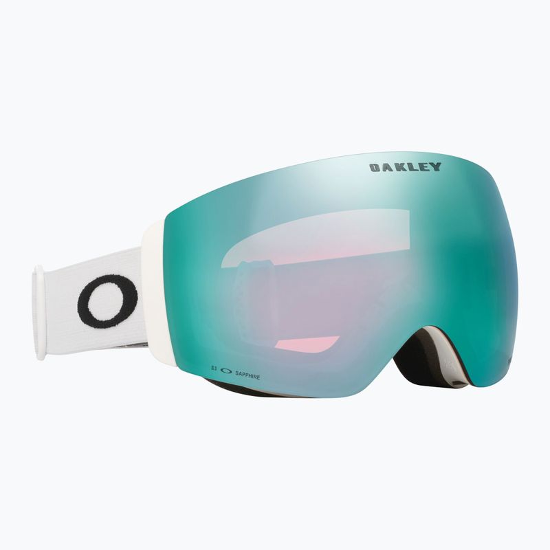 Lyžařské brýle Oakley Flight Deck Pro M matte white/prizm sapphire/prizm iced 7