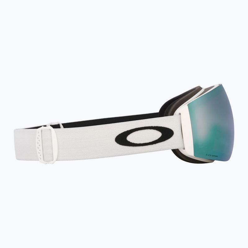 Lyžařské brýle Oakley Flight Deck Pro M matte white/prizm sapphire/prizm iced 11