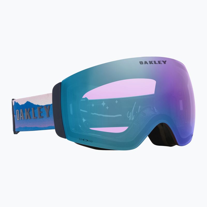 Lyžařské brýle Oakley Flight Deck Pro M Mikaela shiffrin sig/prizm iced/prizm sapphire