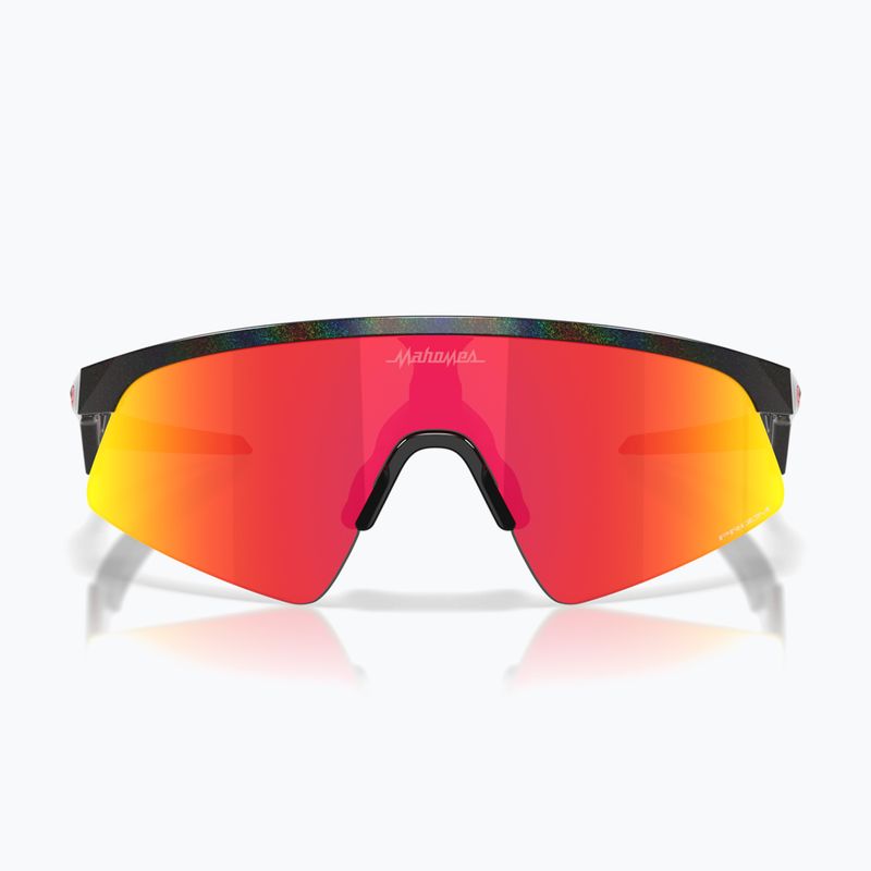 Dětské sluneční brýle Oakley Resistor Sweep dark galaxy/prizm ruby 2