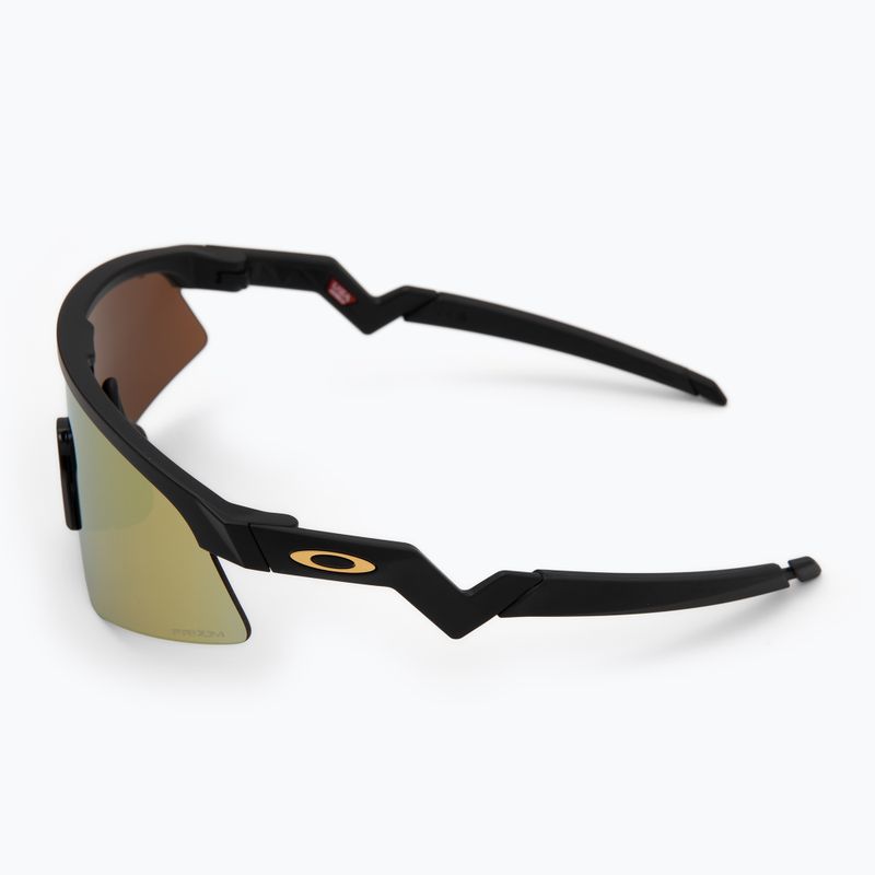 Dětské sluneční brýle Oakley Resistor Sweep polished matte black/prizm 24k 4