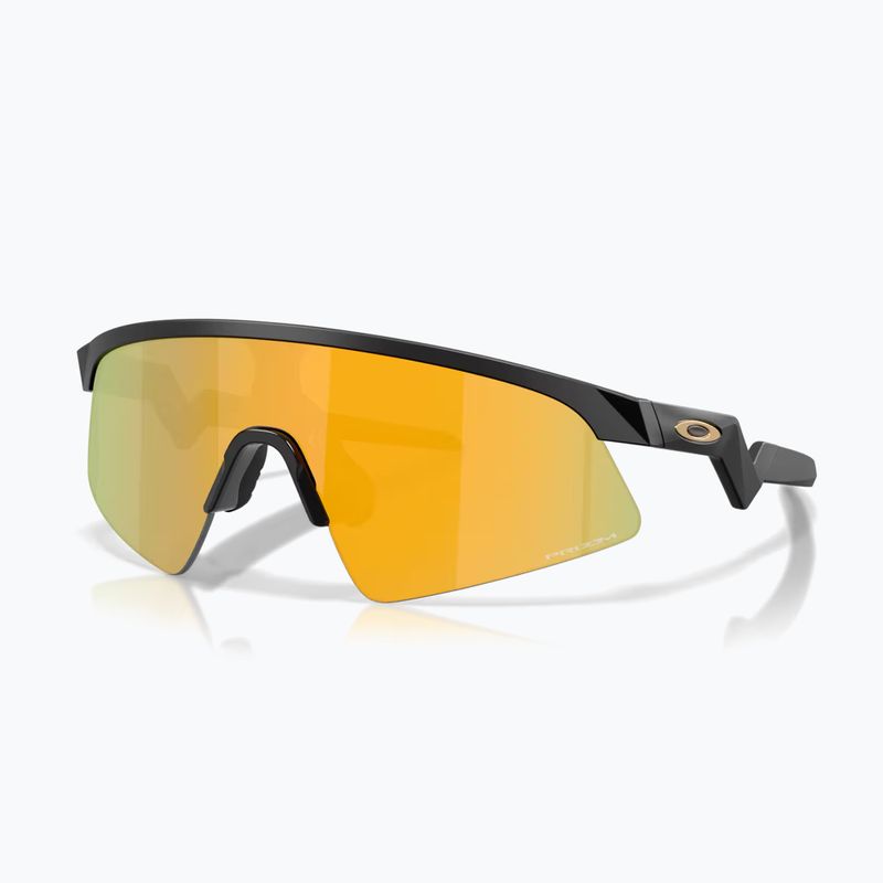 Dětské sluneční brýle Oakley Resistor Sweep polished matte black/prizm 24k