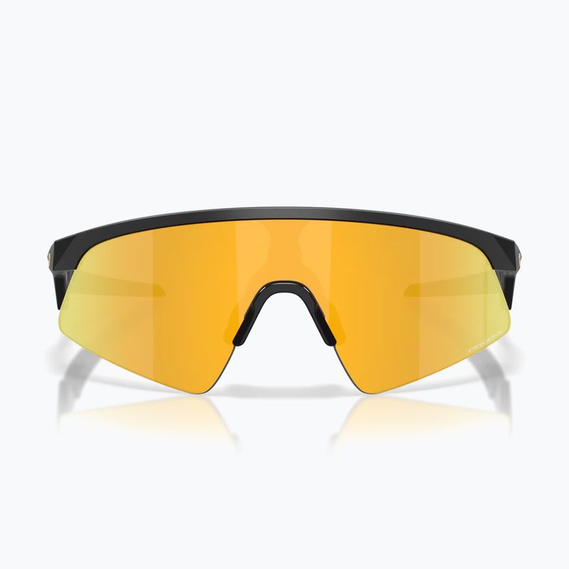 Dětské sluneční brýle Oakley Resistor Sweep polished matte black/prizm 24k 2