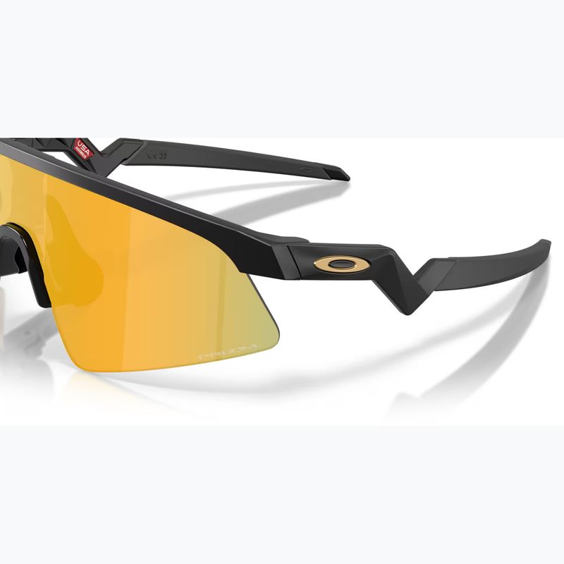 Dětské sluneční brýle Oakley Resistor Sweep polished matte black/prizm 24k 6