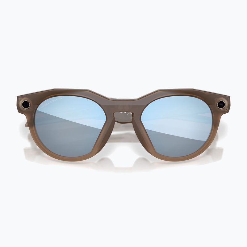 Brýle s kamerou Oakley Meta HSTN brown smoke/prizm deep water polarized 2