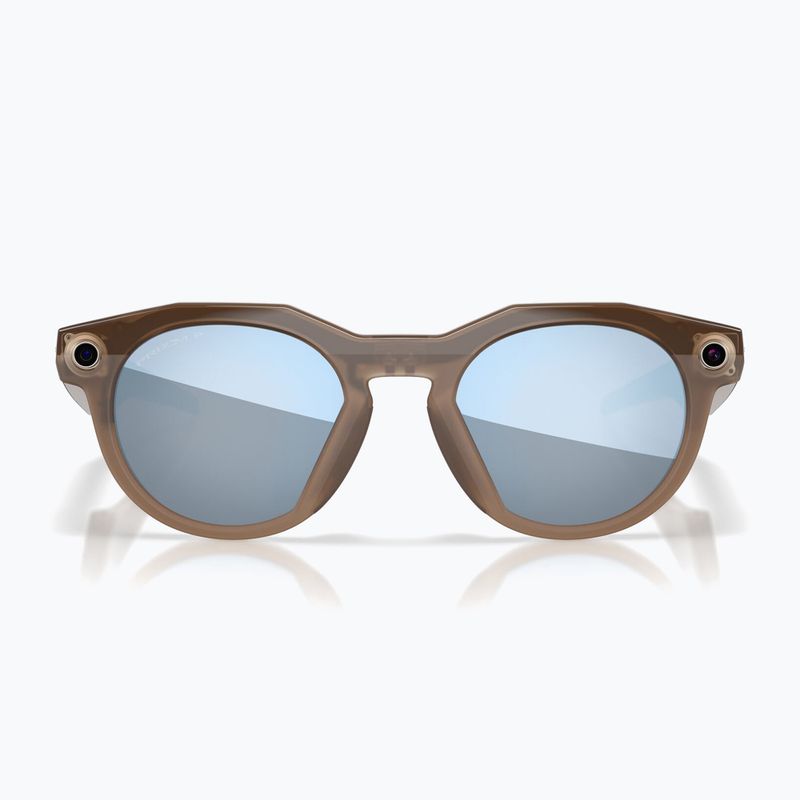 Brýle s kamerou Oakley Meta HSTN brown smoke/prizm deep water polarized 3