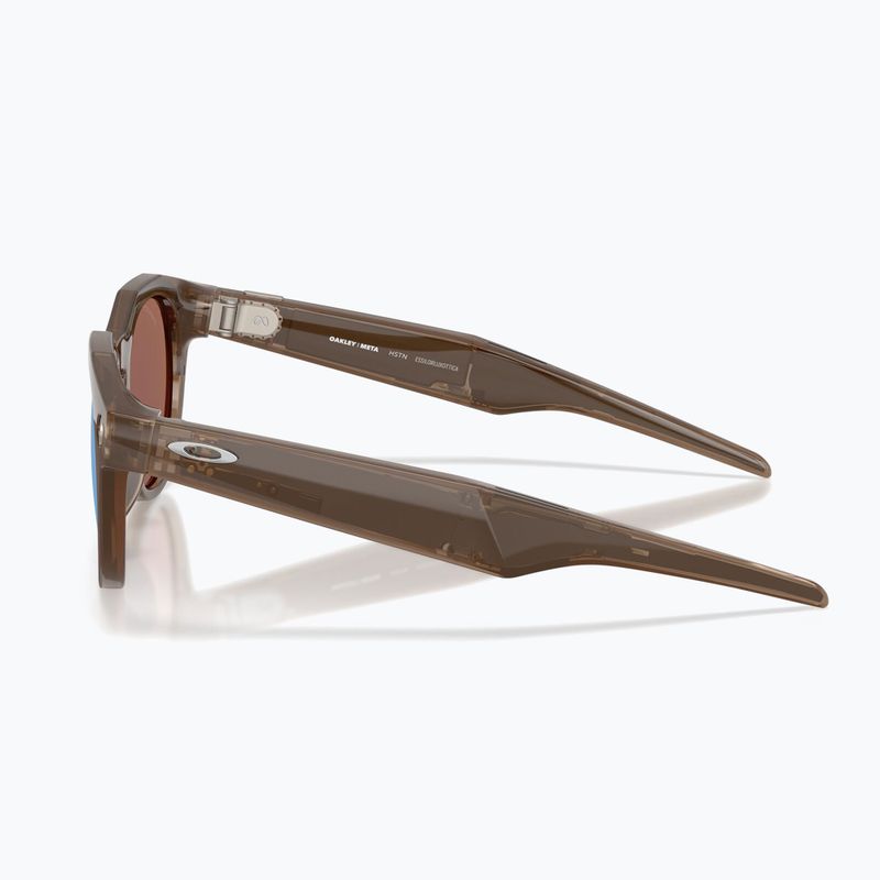 Brýle s kamerou Oakley Meta HSTN brown smoke/prizm deep water polarized 6