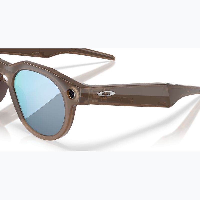 Brýle s kamerou Oakley Meta HSTN brown smoke/prizm deep water polarized 7