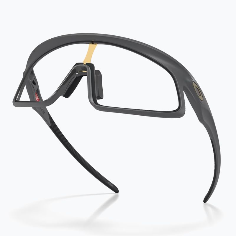 Sluneční brýle Oakley RSLV 141 matte carbon/clear to black iridium photo 4