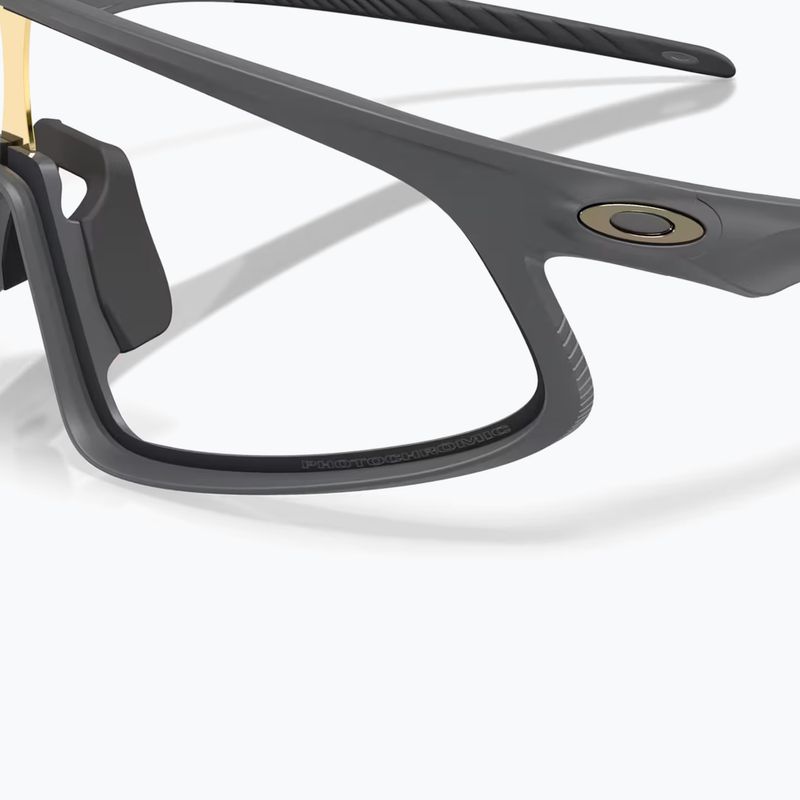 Sluneční brýle Oakley RSLV 141 matte carbon/clear to black iridium photo 6