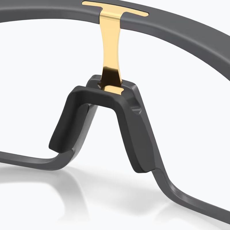 Sluneční brýle Oakley RSLV 141 matte carbon/clear to black iridium photo 7