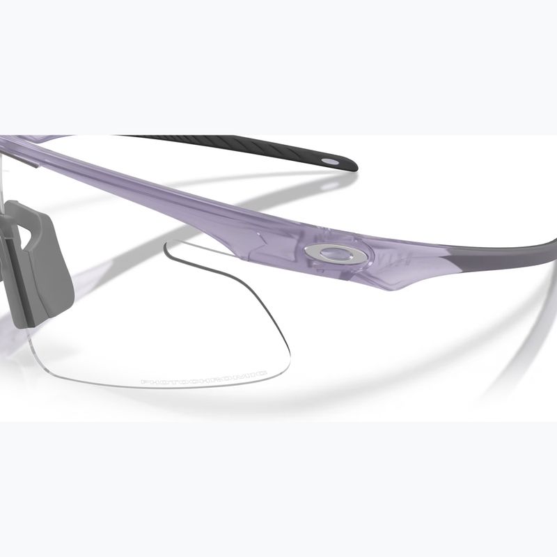 Sluneční brýle Oakley RSLV Lite matte trans lilac/clear to black iridium photo 6