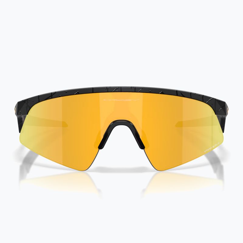 Dětské sluneční brýle Oakley Resistor Sweep matte black splatter/prizm 24k 2